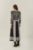 Black Nature Midi Skirt sold by FARM Rio