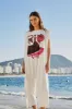 Off-White Rio Sleeveless Organic Cotton Jumpsuit sold by FARM Rio