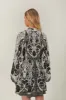 Off-White Flower Leopards Mini Dress sold by FARM Rio