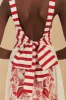 Off-White Floral Chains Maxi Dress sold by FARM Rio