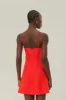 Red 3D Flower Bodice Mini Dress sold by FARM Rio