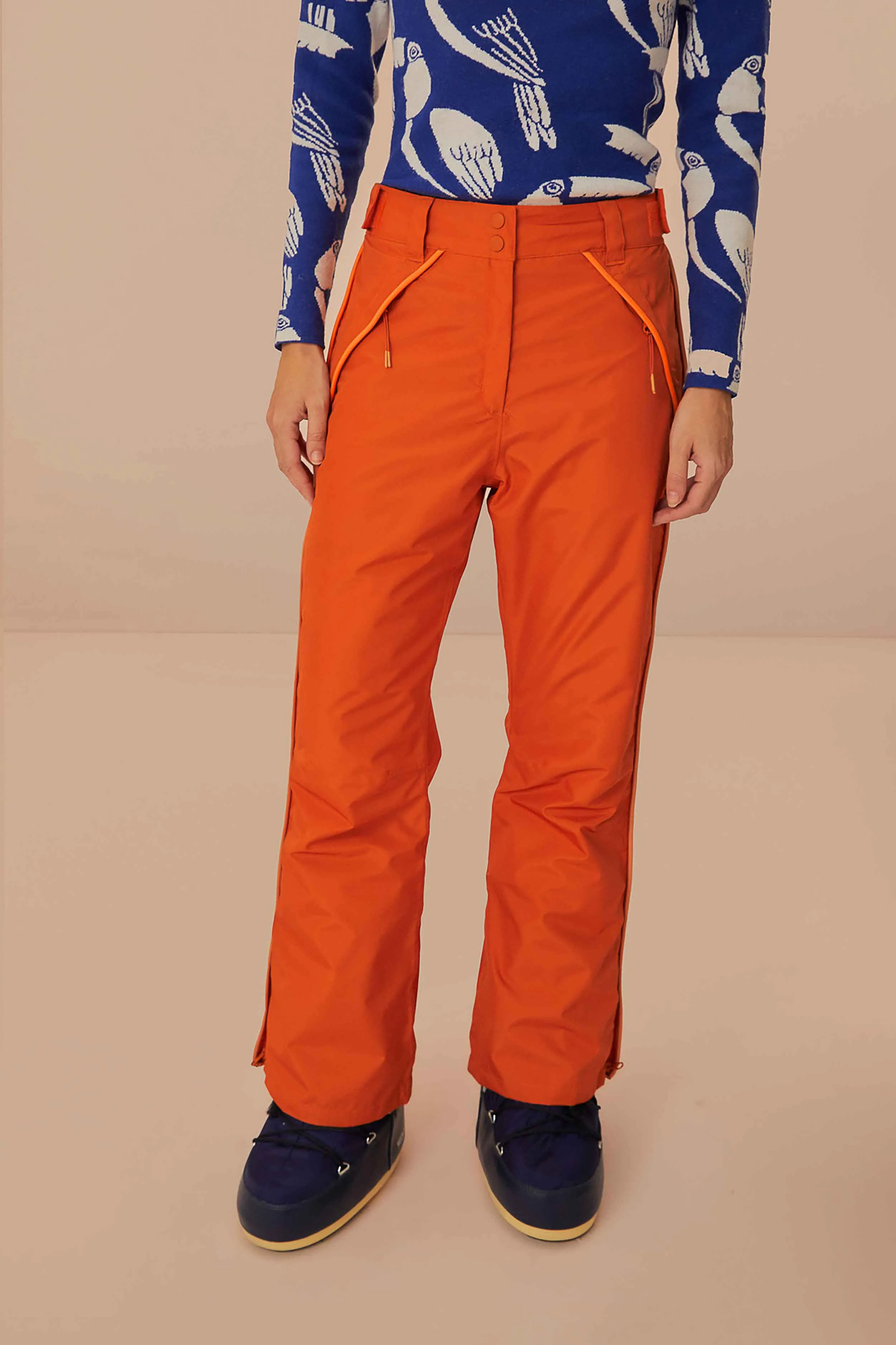 Orange Ski Pants sold by FARM Rio product image thumbnail 4