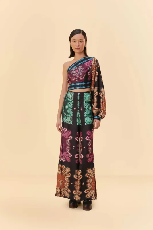 Multicolor Sweet Mermaids Asymmetric Jumpsuit sold by FARM Rio