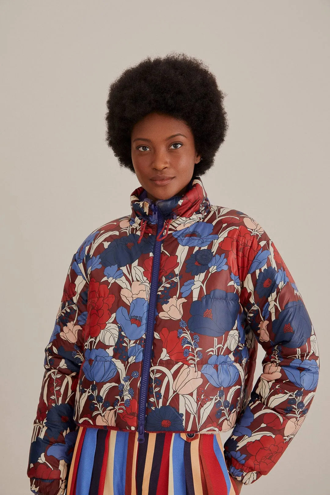 Carioca Tricot Puffer Jacket sold by FARM Rio product image thumbnail 2