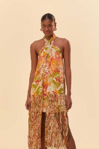 Sand Leopard Forest Mini Dress sold by FARM Rio