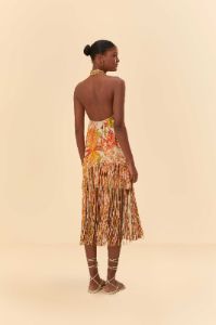 Sand Leopard Forest Mini Dress sold by FARM Rio