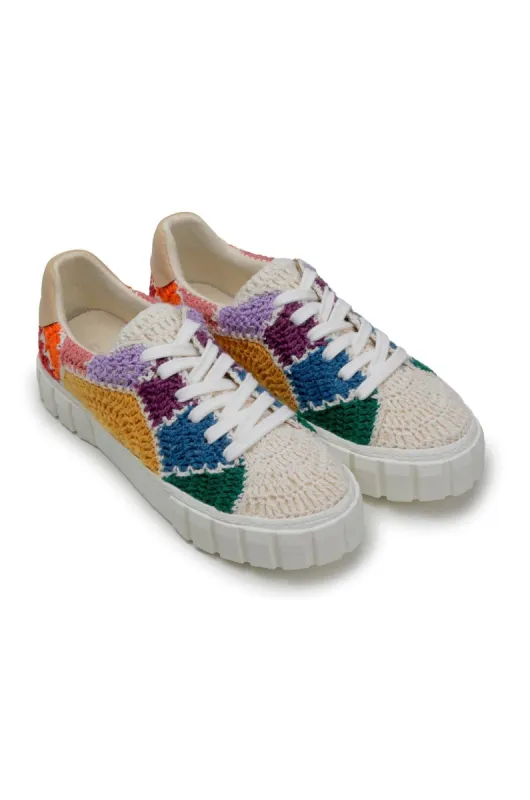 Rainbow Sun Flatform Sneaker sold by FARM Rio