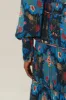Blue Arabesque Floral Maxi Dress sold by FARM Rio