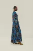 Blue Arabesque Floral Maxi Dress sold by FARM Rio