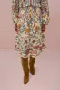 Cream Romantic Lightness Midi Skirt sold by FARM Rio
