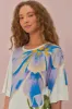 Off-White Flower Maxi Dress sold by FARM Rio