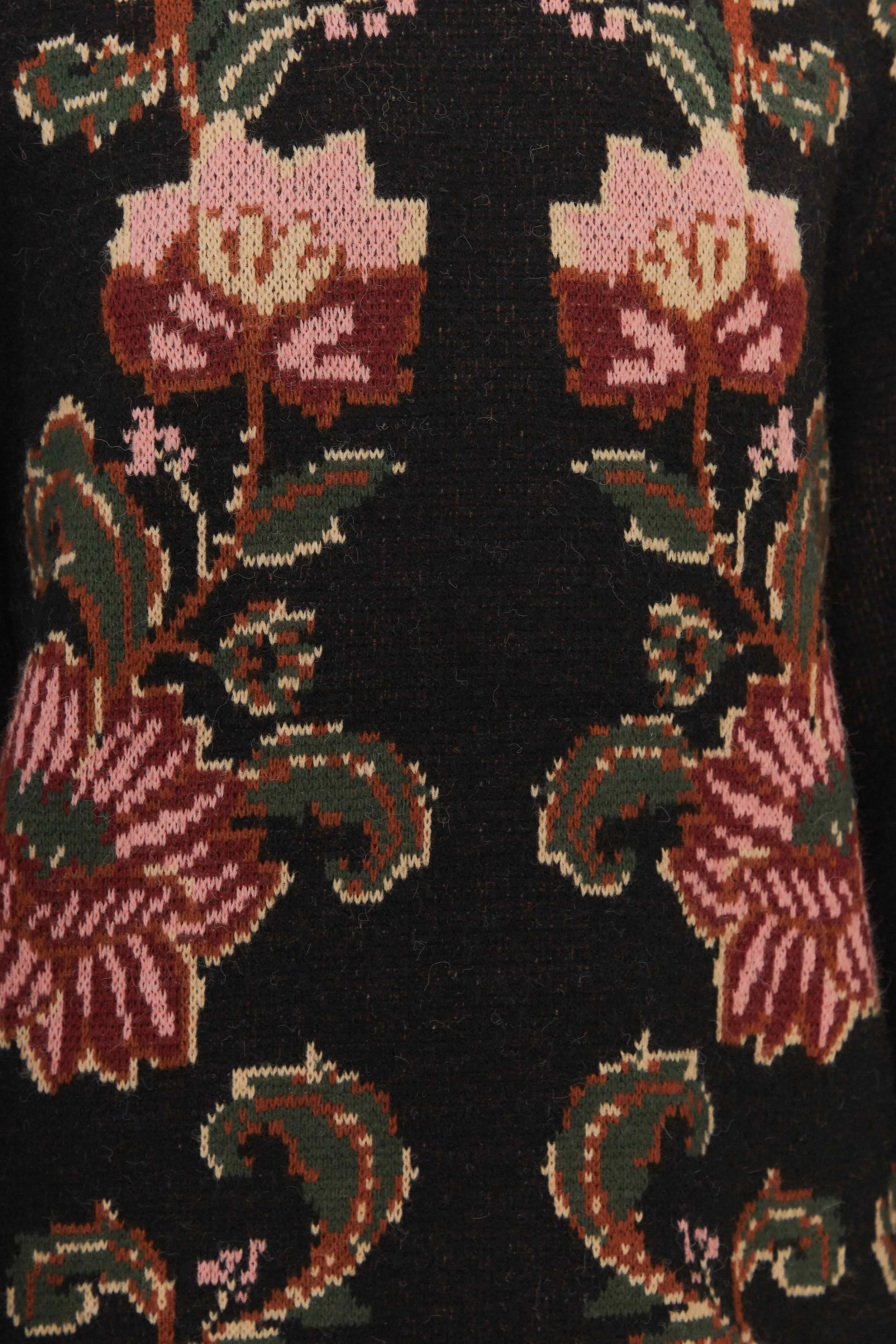 Black Ravenala Knit Mini Dress sold by FARM Rio product image thumbnail 5