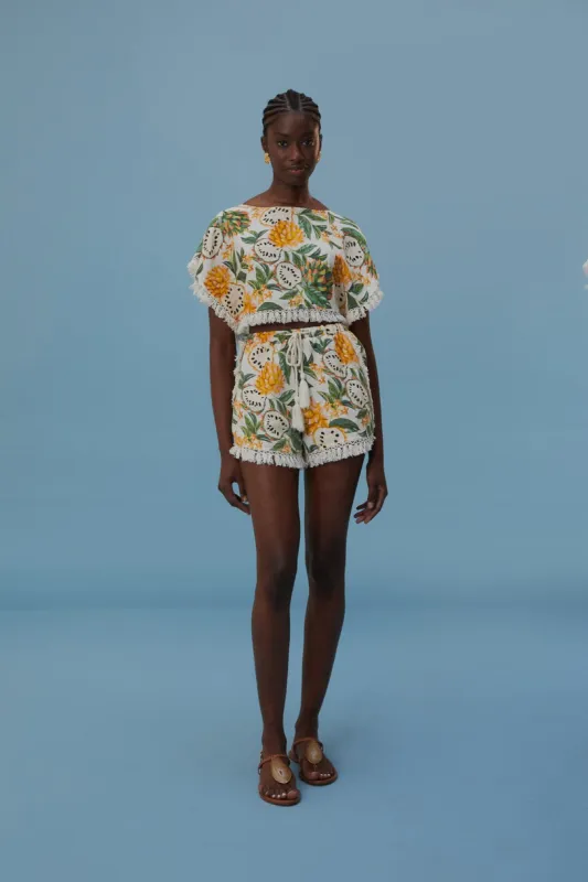 Off-White Biriba Shorts sold by FARM Rio