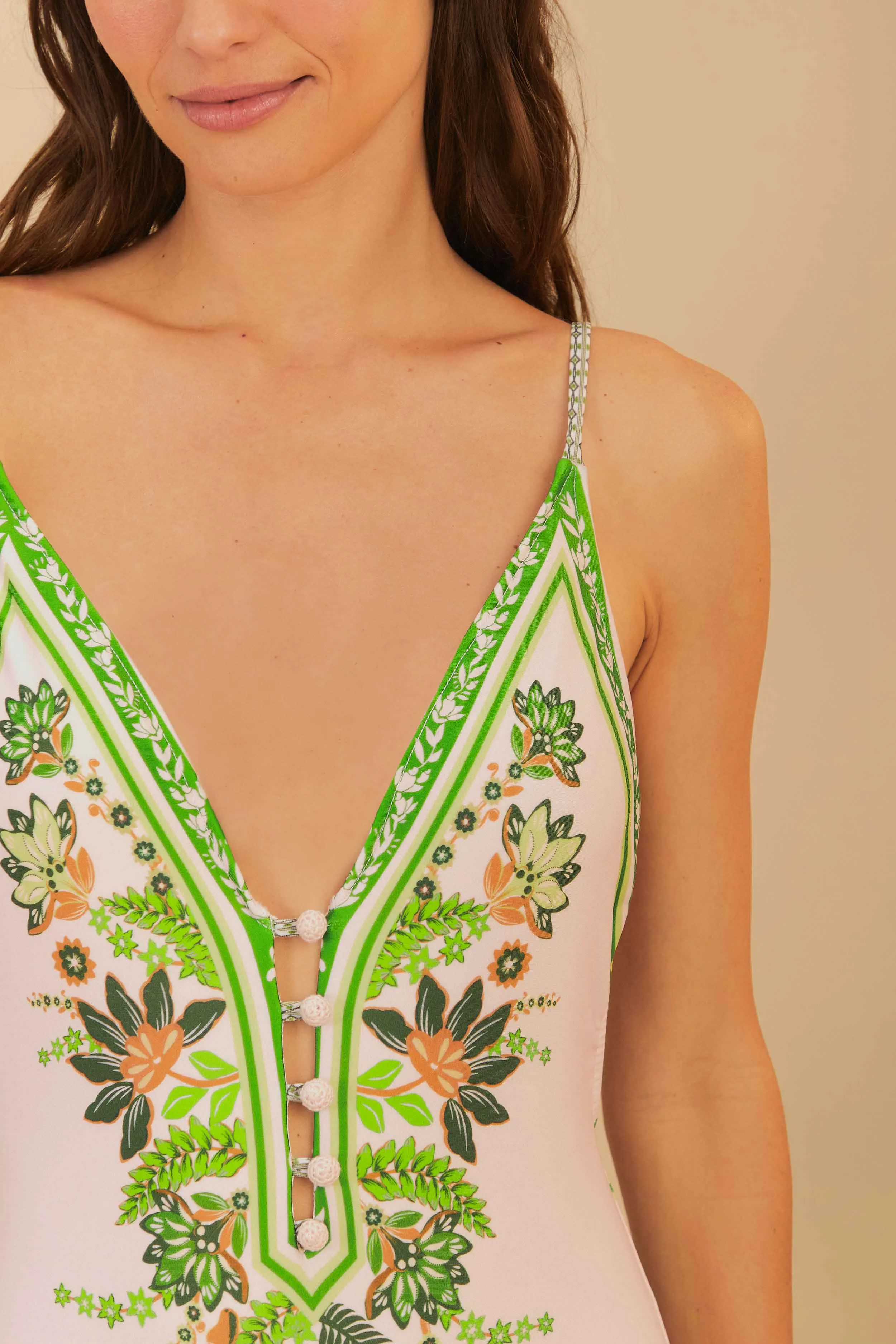 Ana Tapestry One Piece sold by FARM Rio product image thumbnail 3