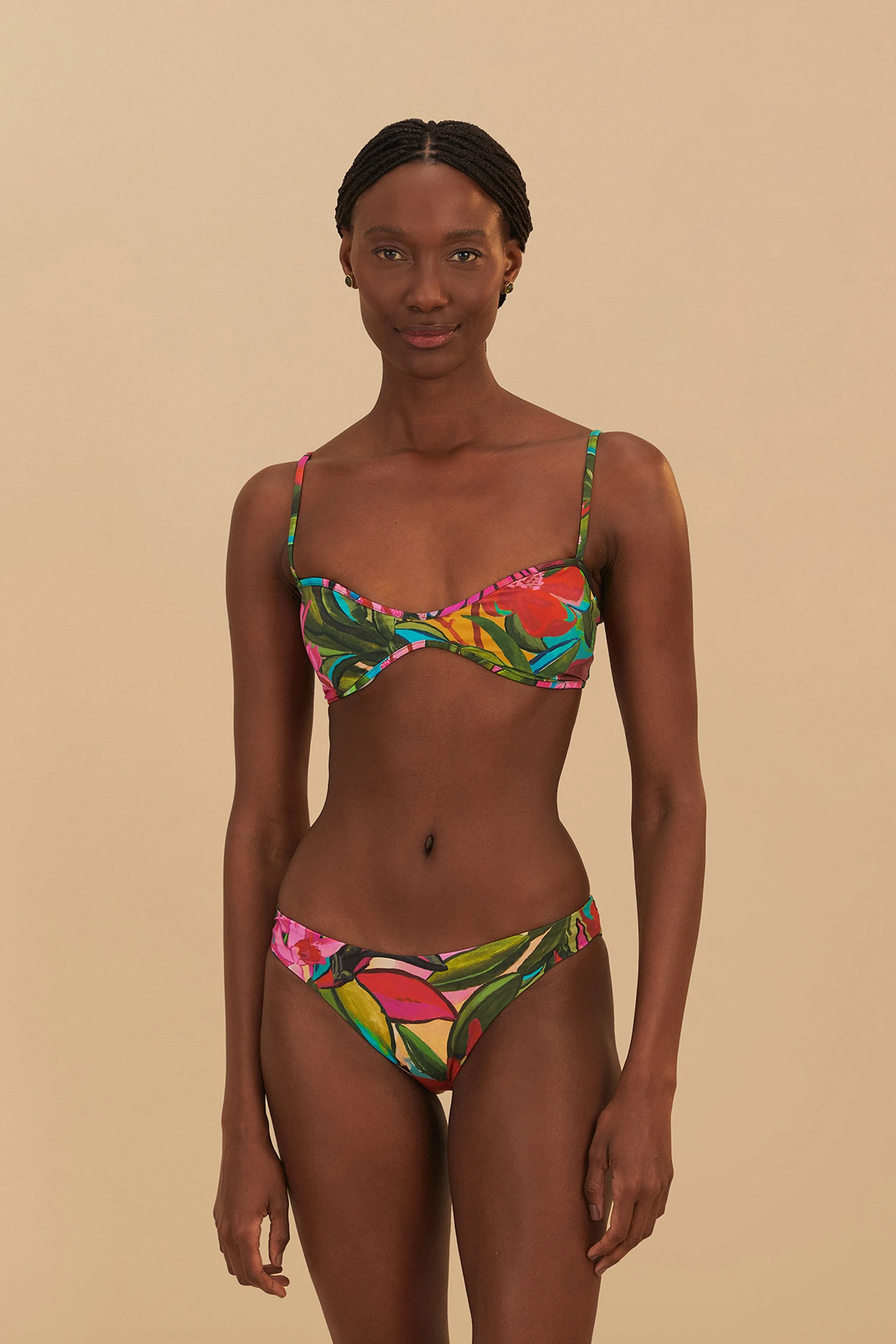 Jardin De Reve Low Full Bikini Bottom sold by FARM Rio product image thumbnail 3