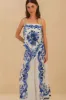 Off-White Garden Tiles Pants sold by FARM Rio