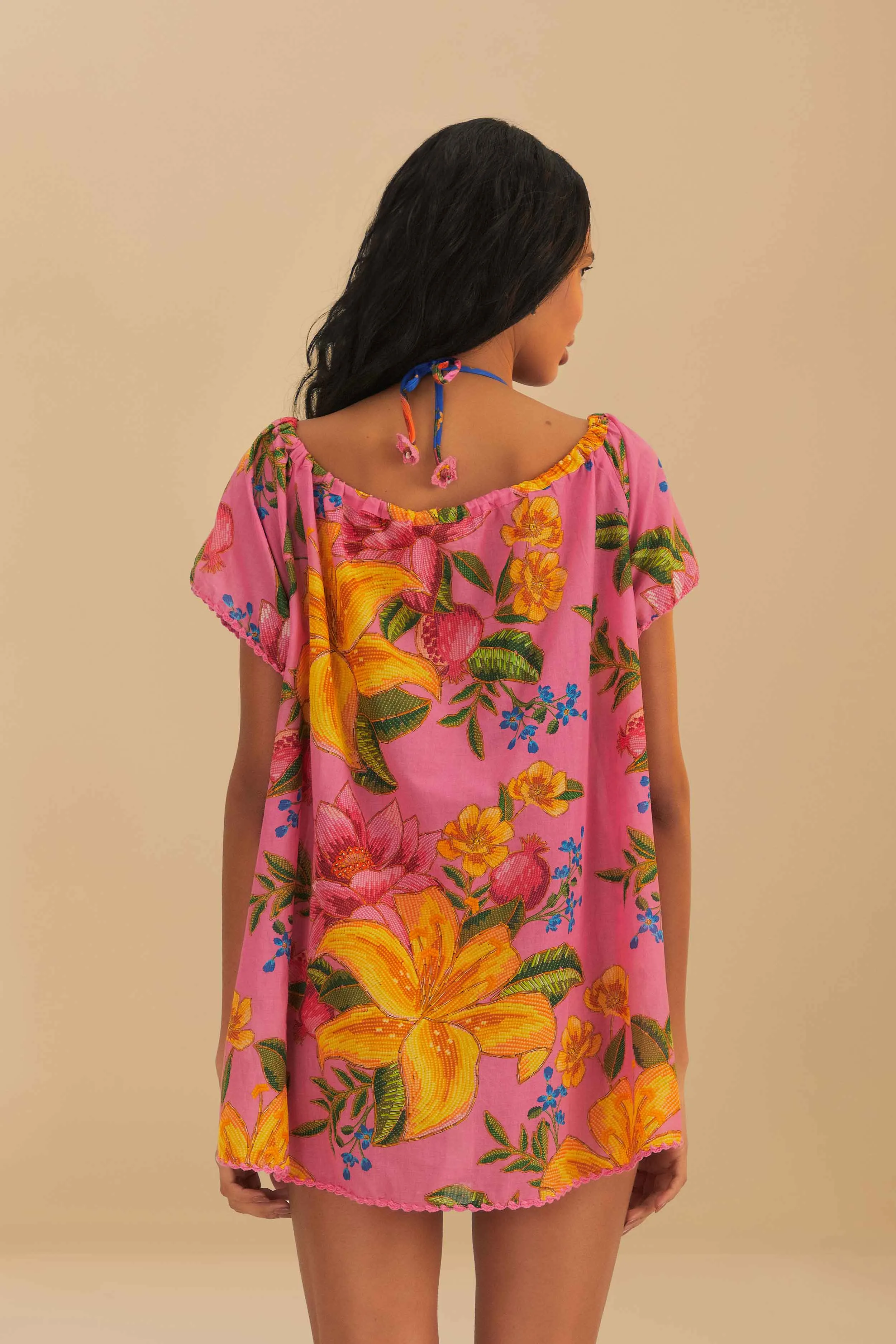 SUMMER FRUIT MINI DRESS sold by FARM Rio product image thumbnail 4