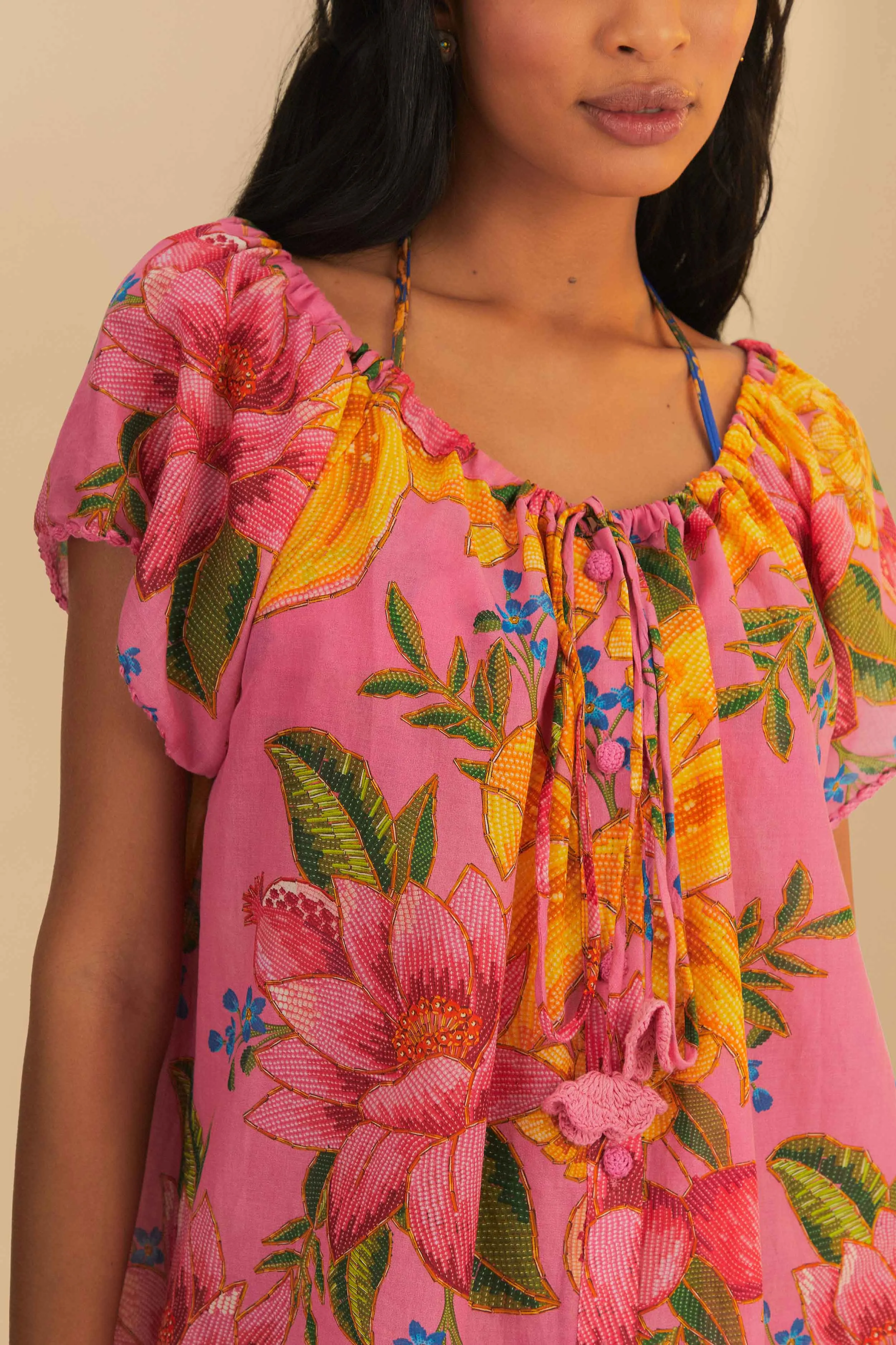 SUMMER FRUIT MINI DRESS sold by FARM Rio product image thumbnail 3