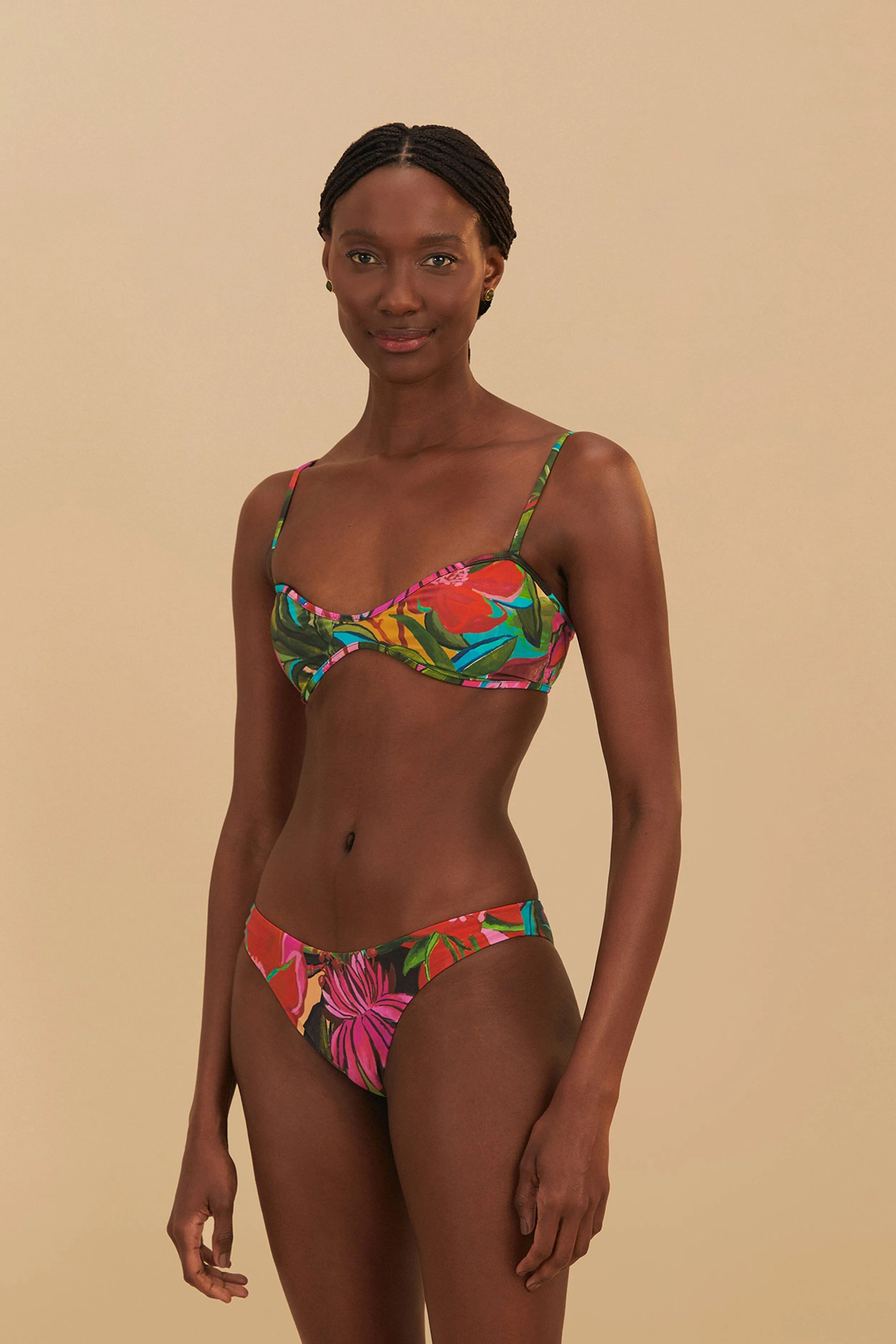 Jardin De Reve Bikini Bottom sold by FARM Rio