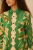 Beige Tropical Isla LENZING™ ECOVERO™ Euroflax™ Shirt sold by FARM Rio