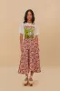 Off-White From Brasil To The World Relaxed T-Shirt sold by FARM Rio