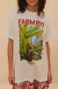 Off-White From Brasil To The World Relaxed T-Shirt sold by FARM Rio