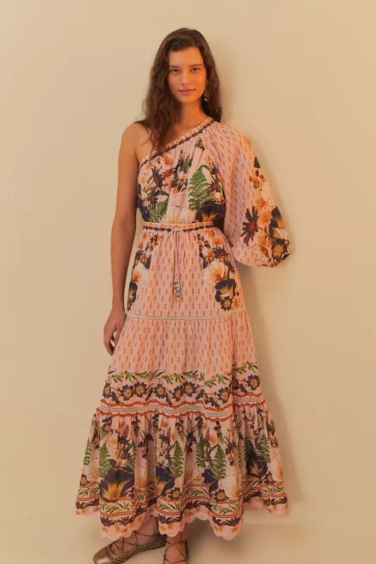 Pink Dream Garden Maxi Dress sold by FARM Rio