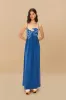 Blue Fish Top LENZING™ ECOVERO™ Euroflax™ Maxi Dress sold by FARM Rio