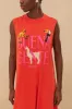 Red Buena Gente Jumpsuit sold by FARM Rio