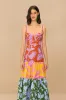 Mixed Tropical Swing Sleeveless Midi Dress sold by FARM Rio