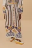 Off-White Pineapple Deco Maxi Dress sold by FARM Rio