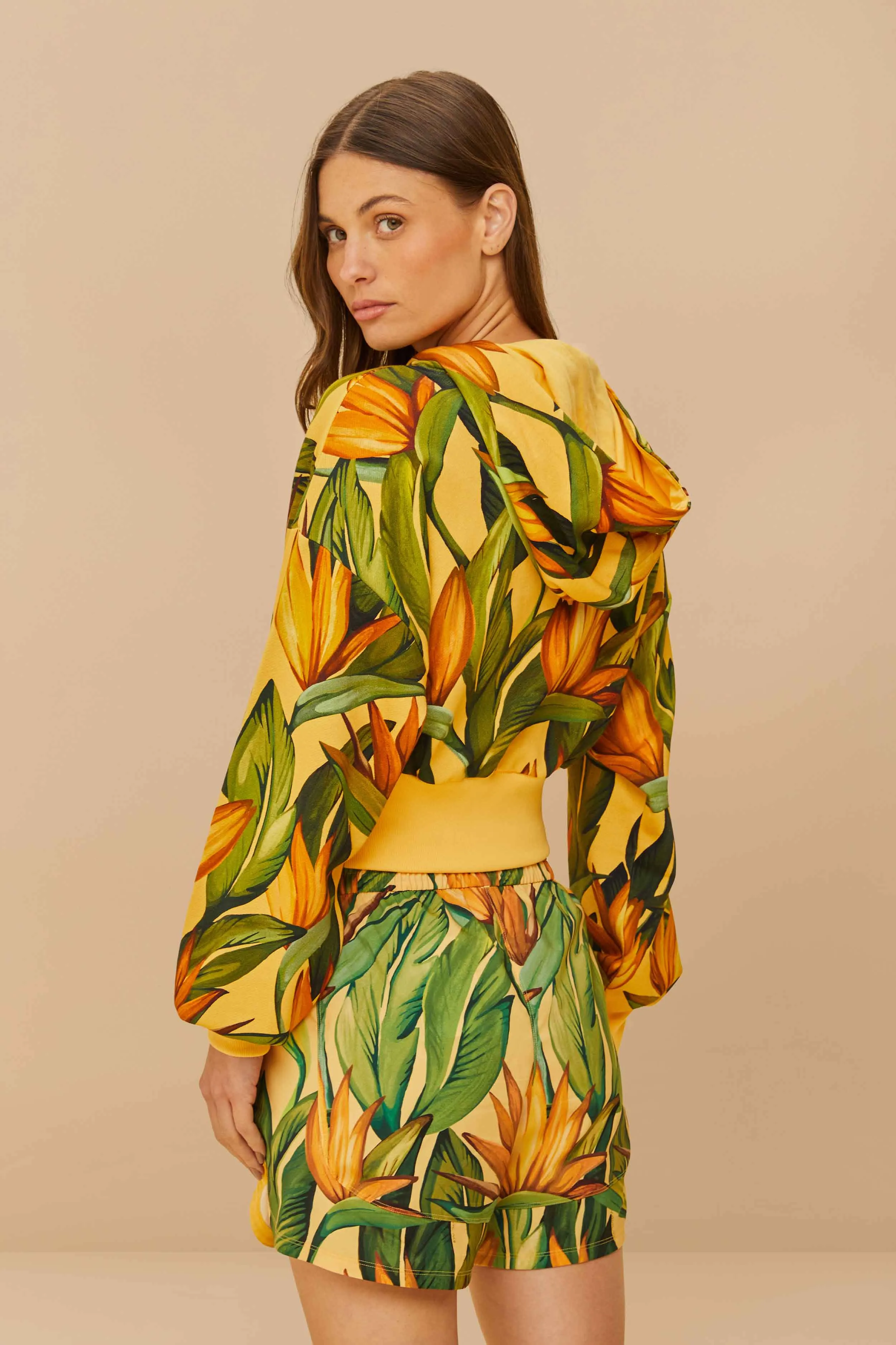 Adidas Birds Of Paradise Semi Spark Jacket sold by FARM Rio product image thumbnail 4