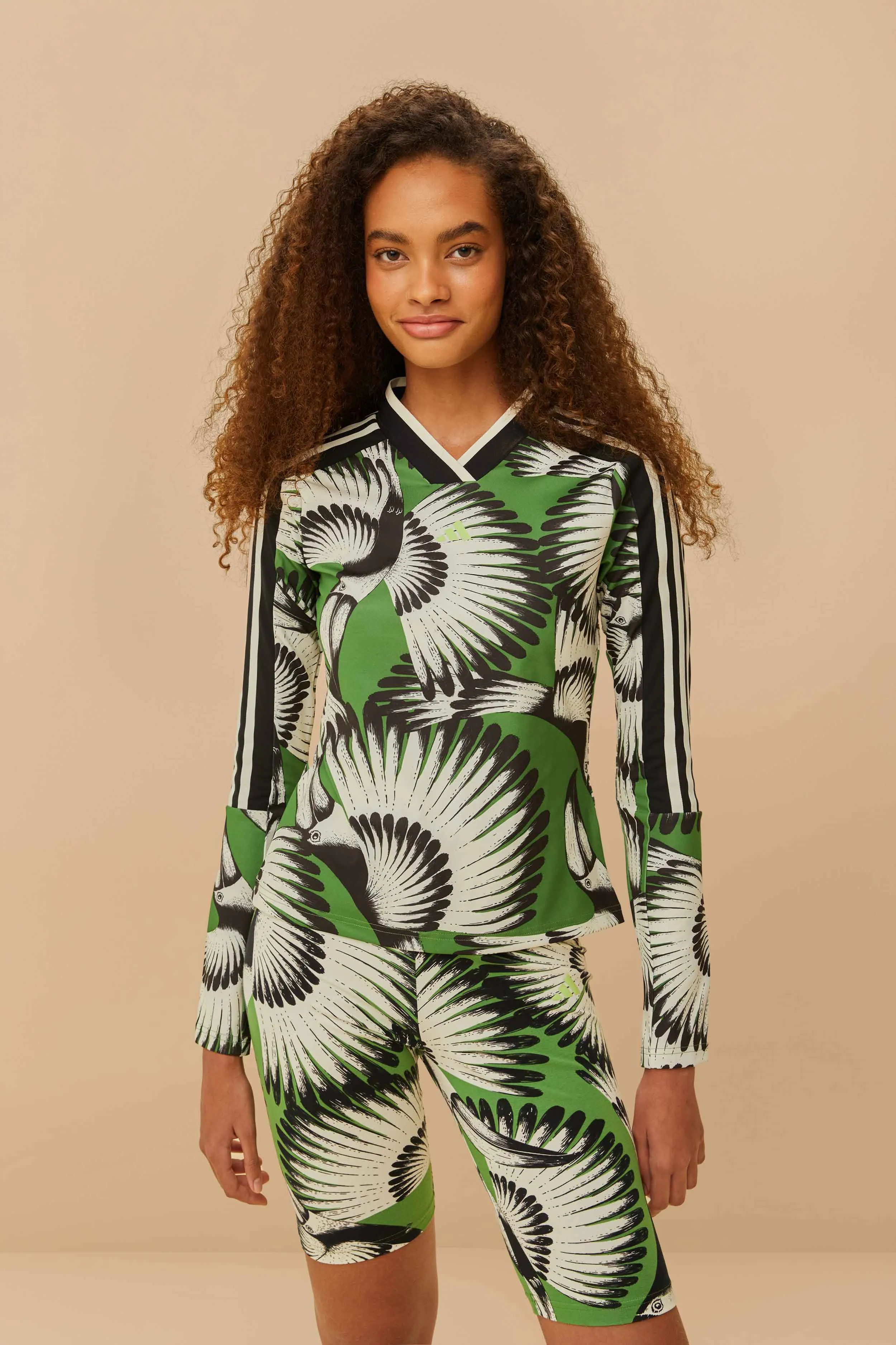 Adidas Toucan Wings Crew Green Long Sleeve sold by FARM Rio