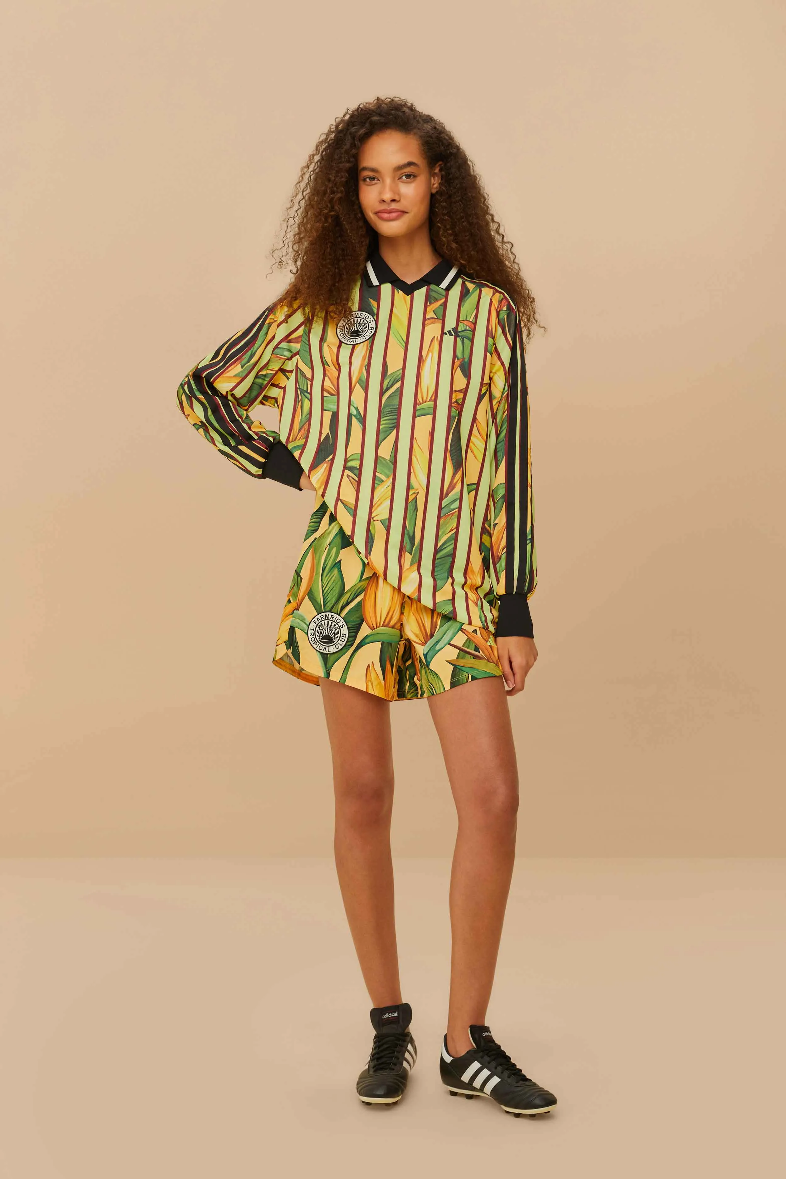 Adidas Stripes Of Paradise Semi Spark Dress sold by FARM Rio product image thumbnail 2