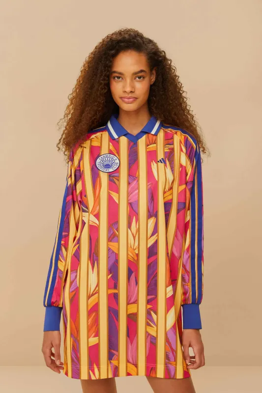 Adidas Stripes Of Paradise Bold Pink Dress sold by FARM Rio
