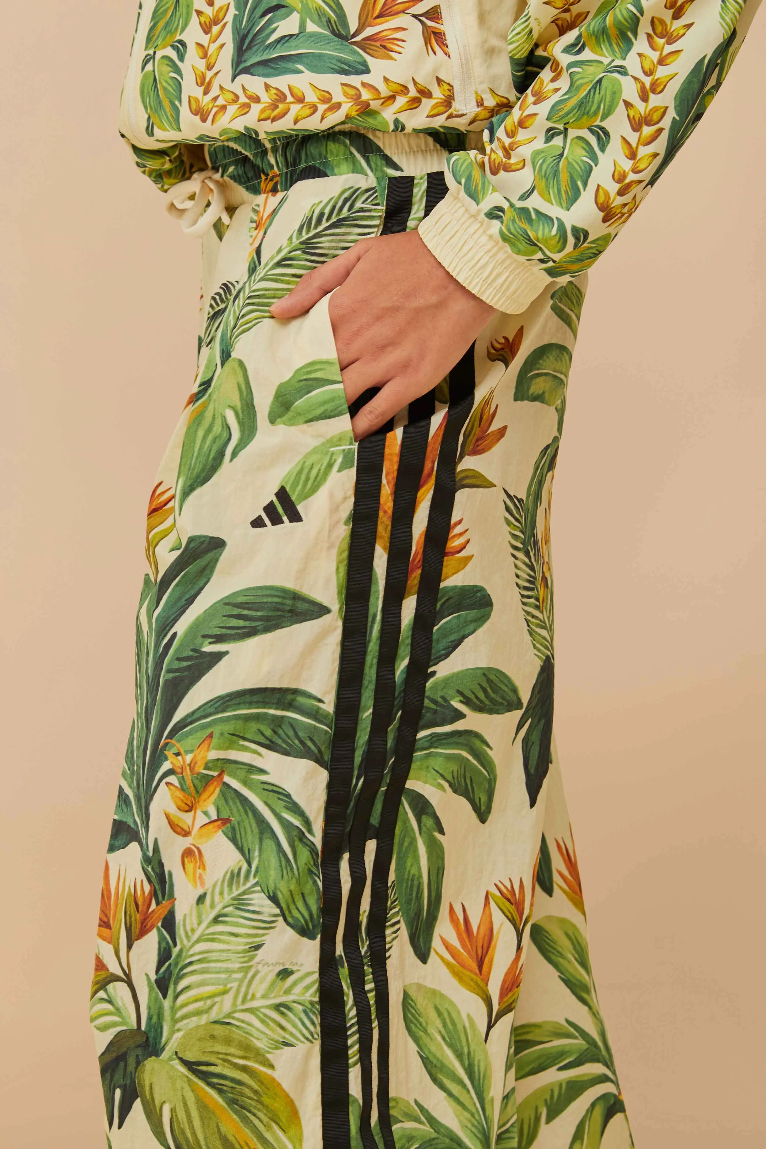 Adidas Tropical Breeze Cream White Pants sold by FARM Rio product image thumbnail 4