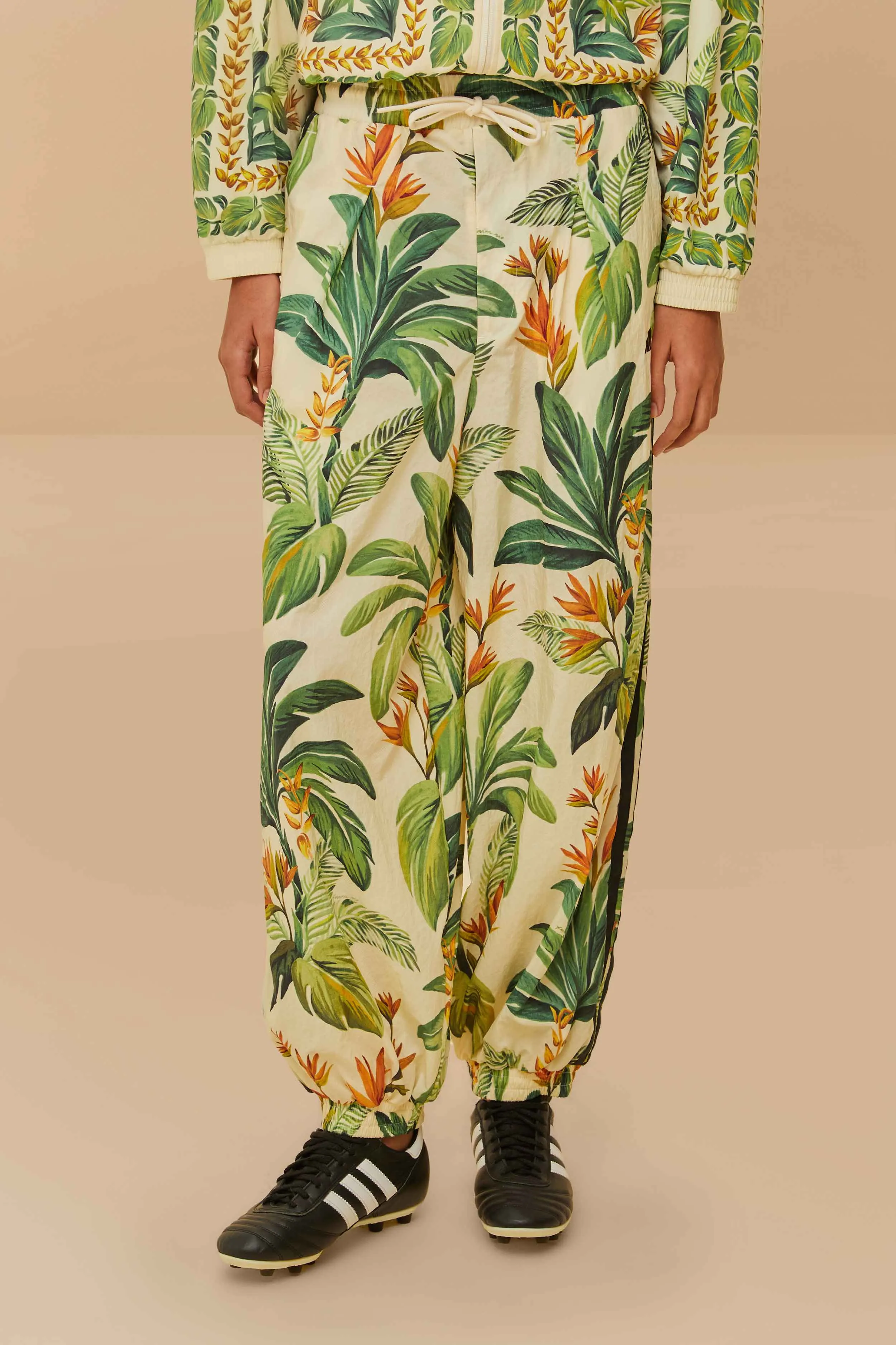 Adidas Tropical Breeze Cream White Pants sold by FARM Rio product image thumbnail 2