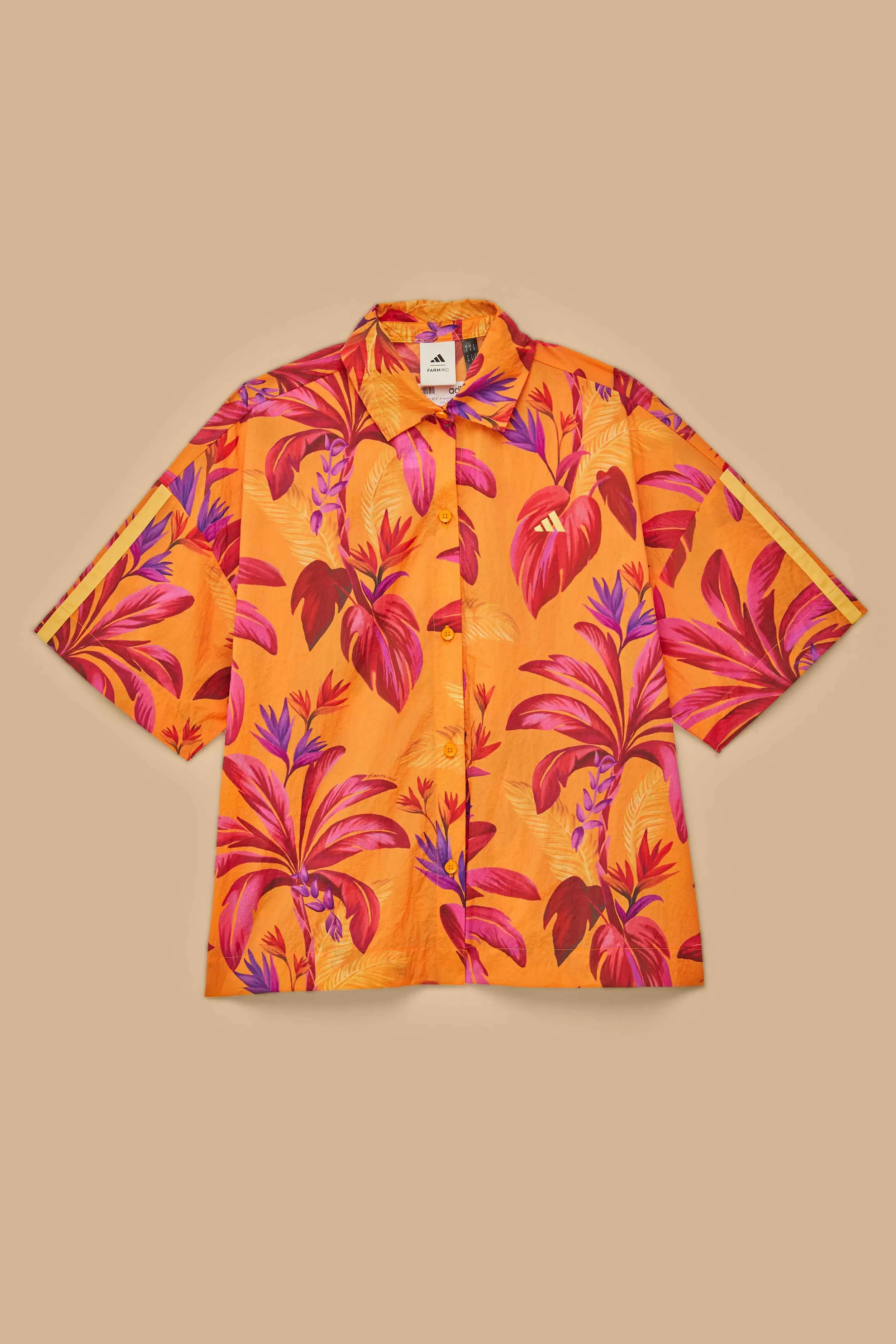 Adidas Tropical Breeze Bright Orange Shirt sold by FARM Rio product image thumbnail 4