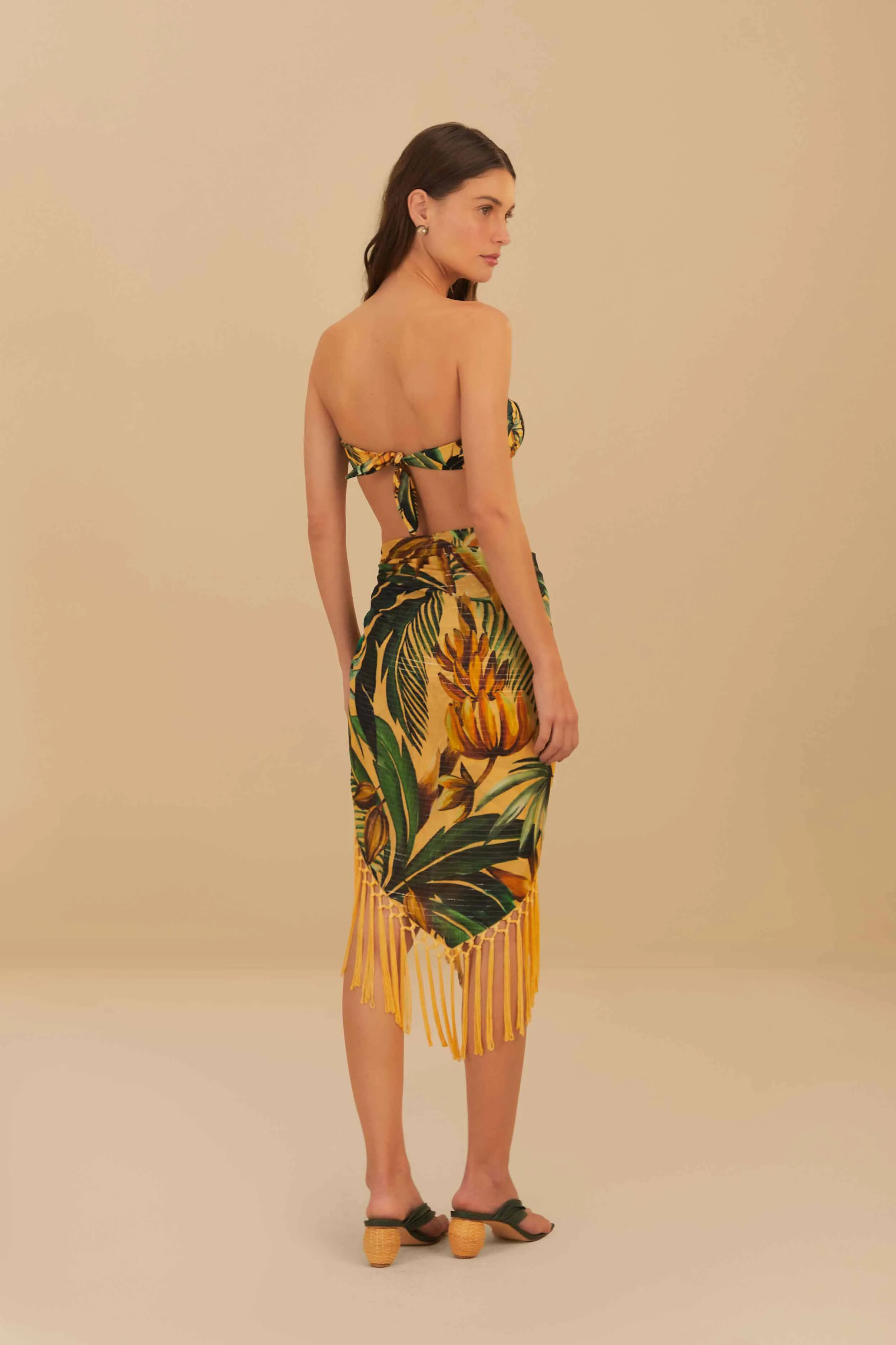 Bananart Skirt sold by FARM Rio product image thumbnail 4