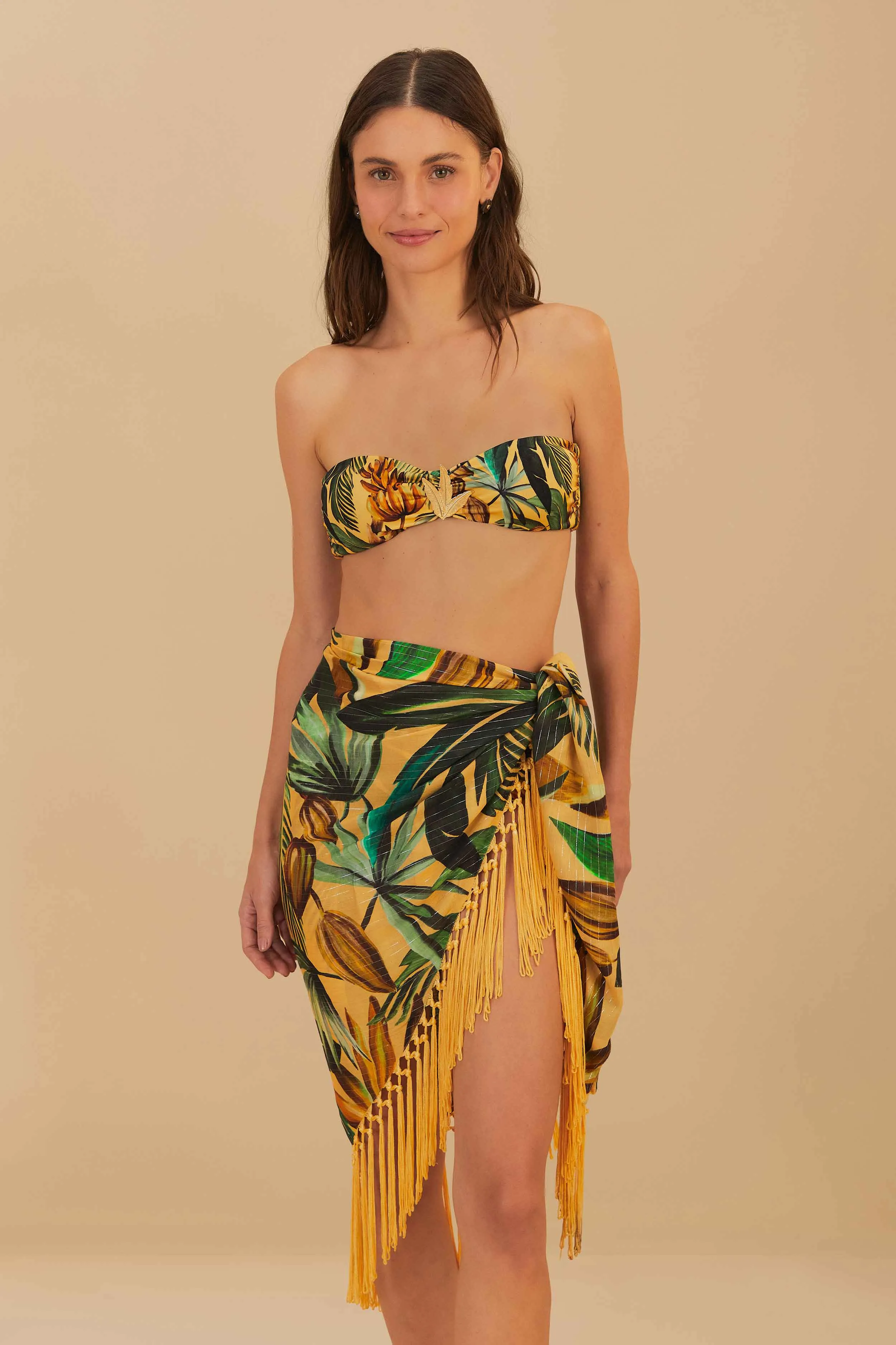 Bananart Skirt sold by FARM Rio