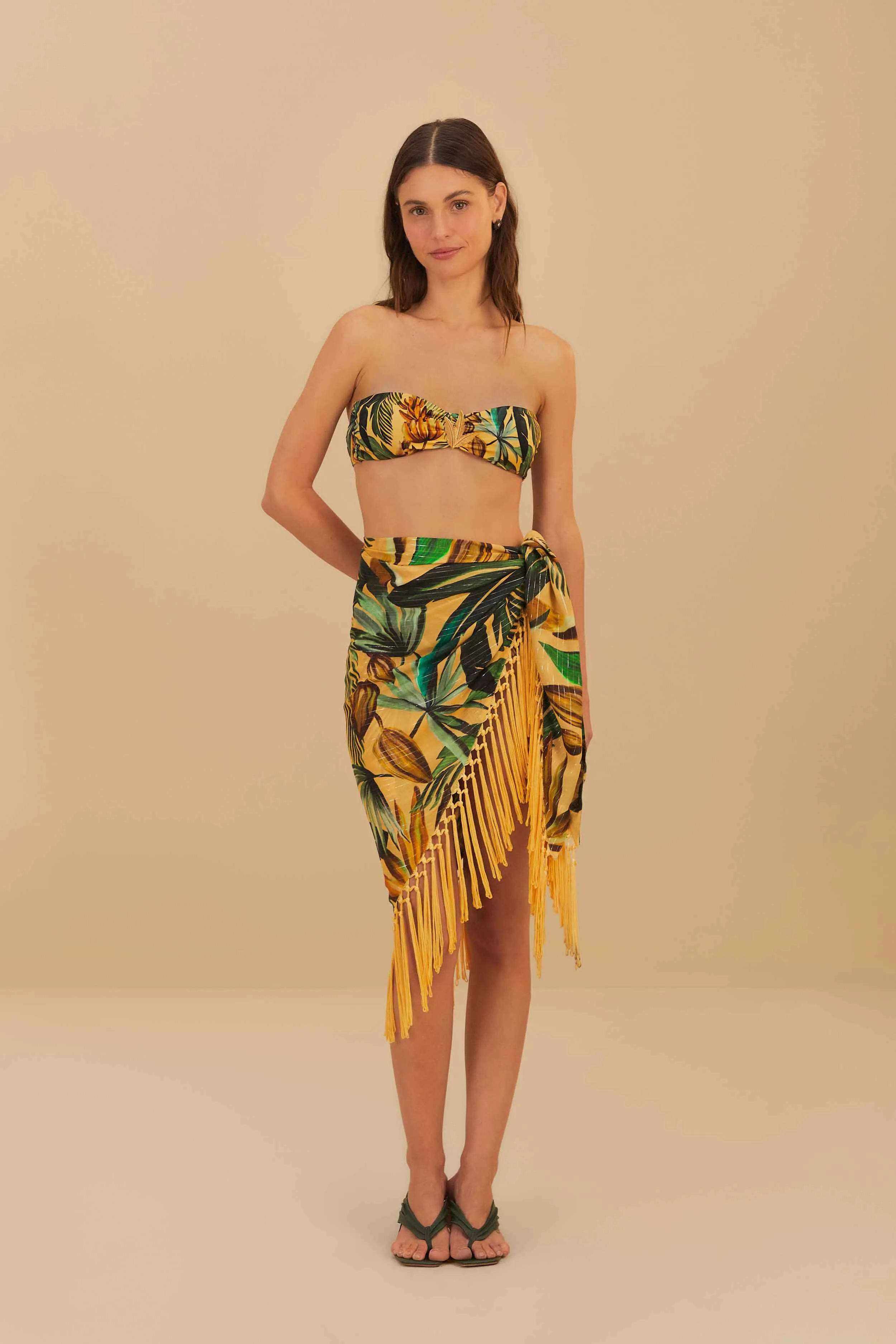 Bananart Skirt sold by FARM Rio product image thumbnail 2