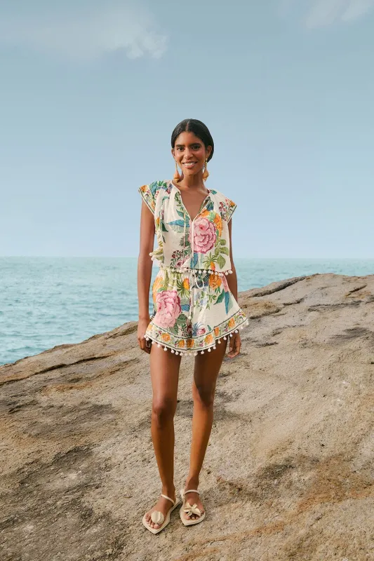 Off-White Sweet Bloom Short sold by FARM Rio