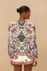 Off-White Boho Glam Knit Cardigan sold by FARM Rio