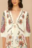 Off-White Boho Glam LENZING™ ECOVERO™ Euroflax™ Maxi Dress sold by FARM Rio