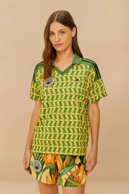 Adidas Toucanway Sweartshirt Crew Green made by FARM Rio