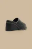 Black Wedge Mule Sandal sold by FARM Rio