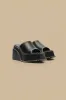 Black Wedge Mule Sandal sold by FARM Rio