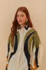 Off-White Coconut Tree Flow Pleated Blouse sold by FARM Rio