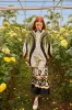 Off-White Coconut Tree Flow Pleated Blouse sold by FARM Rio