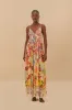 Pink Garden Terrace Maxi Dress sold by FARM Rio
